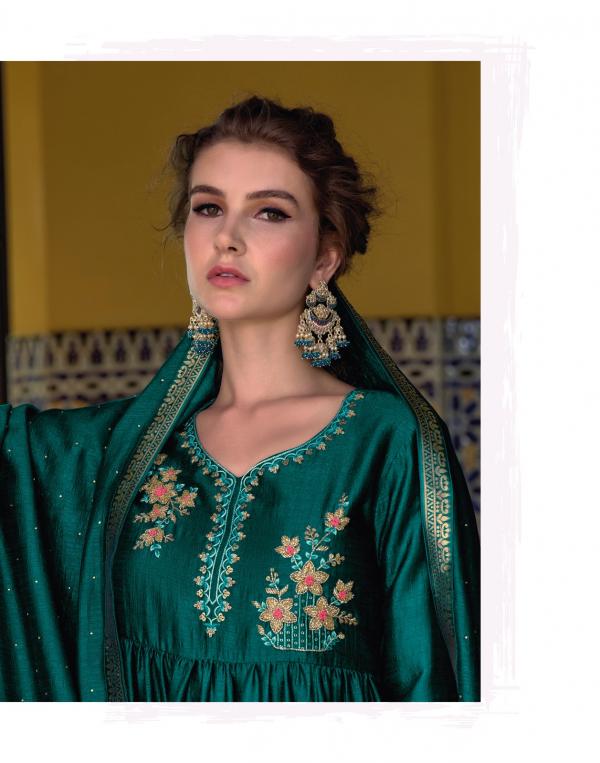 Lily And Lali Masakali Party wear Silk Kurti With Bottom Dupatta Collection